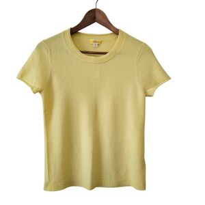 New J Crew 100% Cashmere Relaxed T-shirt
